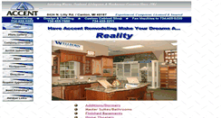 Desktop Screenshot of accentremodeling.com